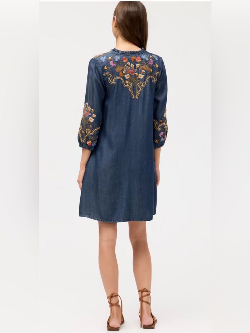 Johnny Was Durango Ruffle Field Dress - Picture 2 of 11
